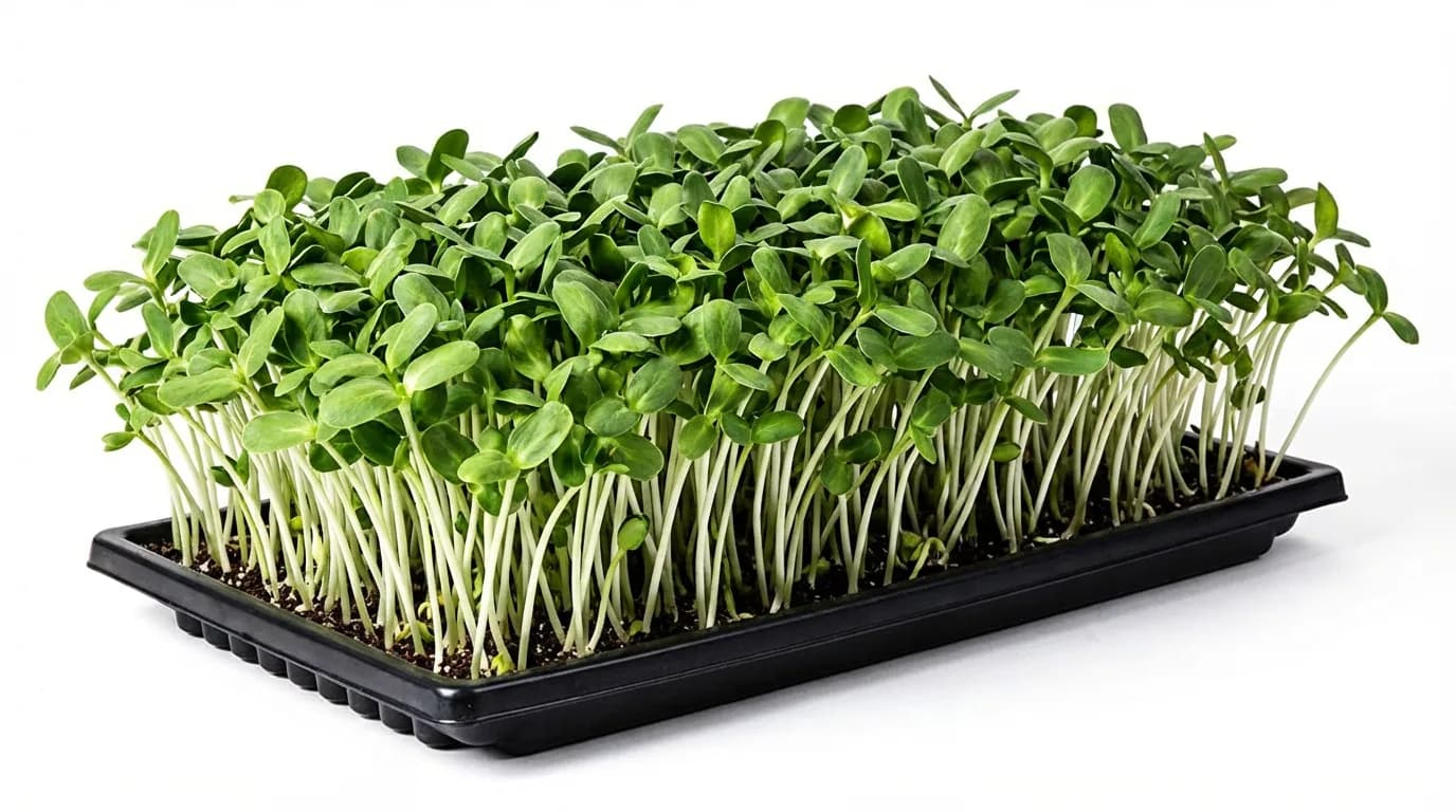 Sončnica — microgreens